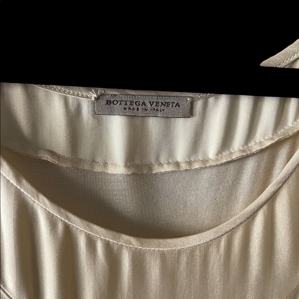 Bottega Veneta Silk Mid Length Dress SZ 38 - Picture 2 of 7